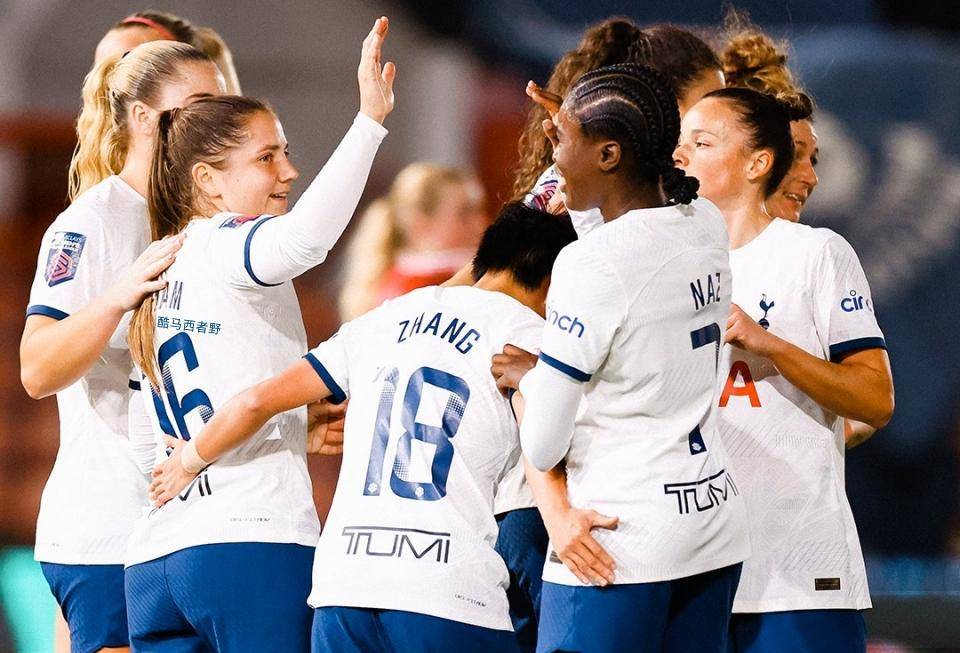 包含英联杯女：布里斯托城女足VS托特纳姆热刺女足的词条  第2张