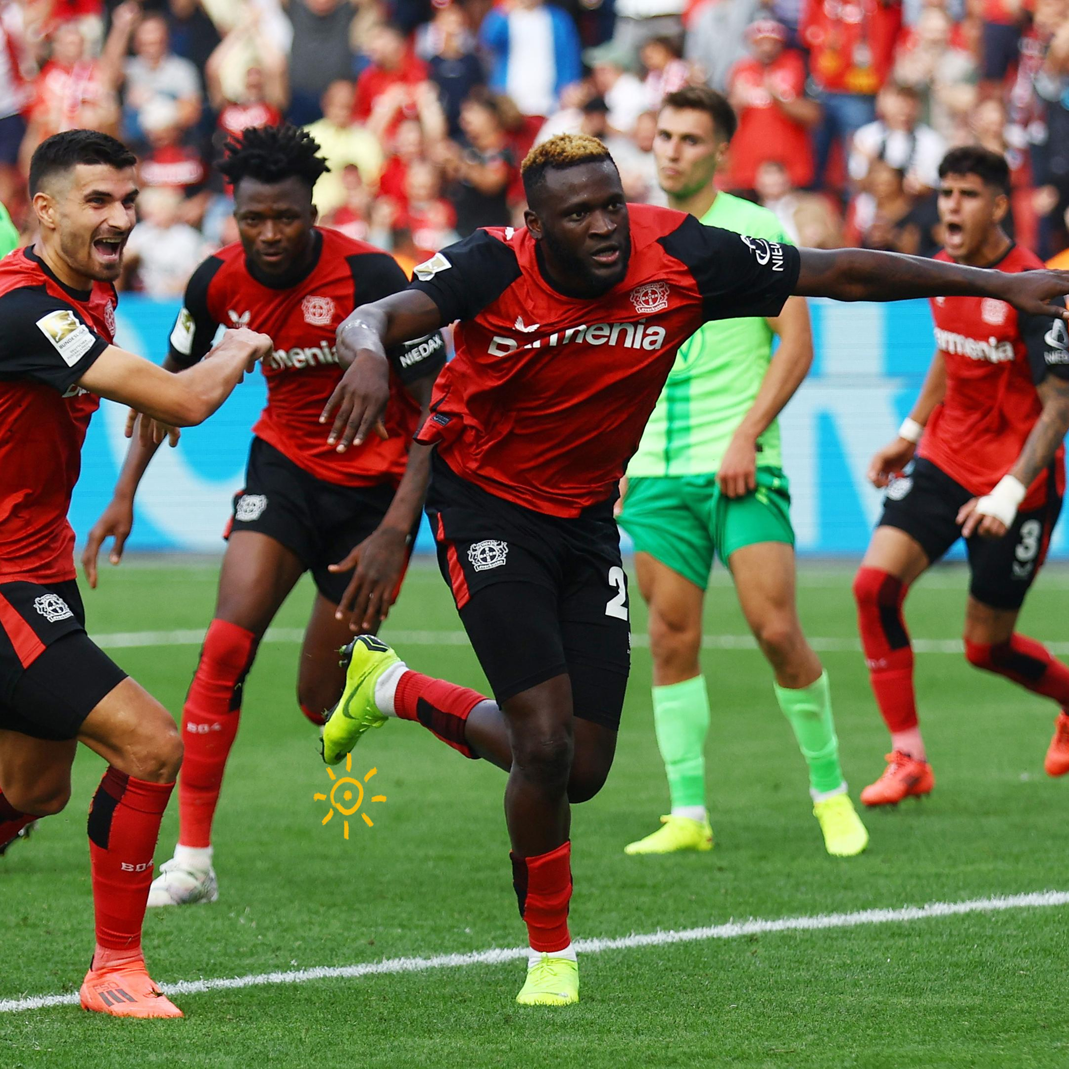 德甲：沃尔夫斯堡VS勒沃库森