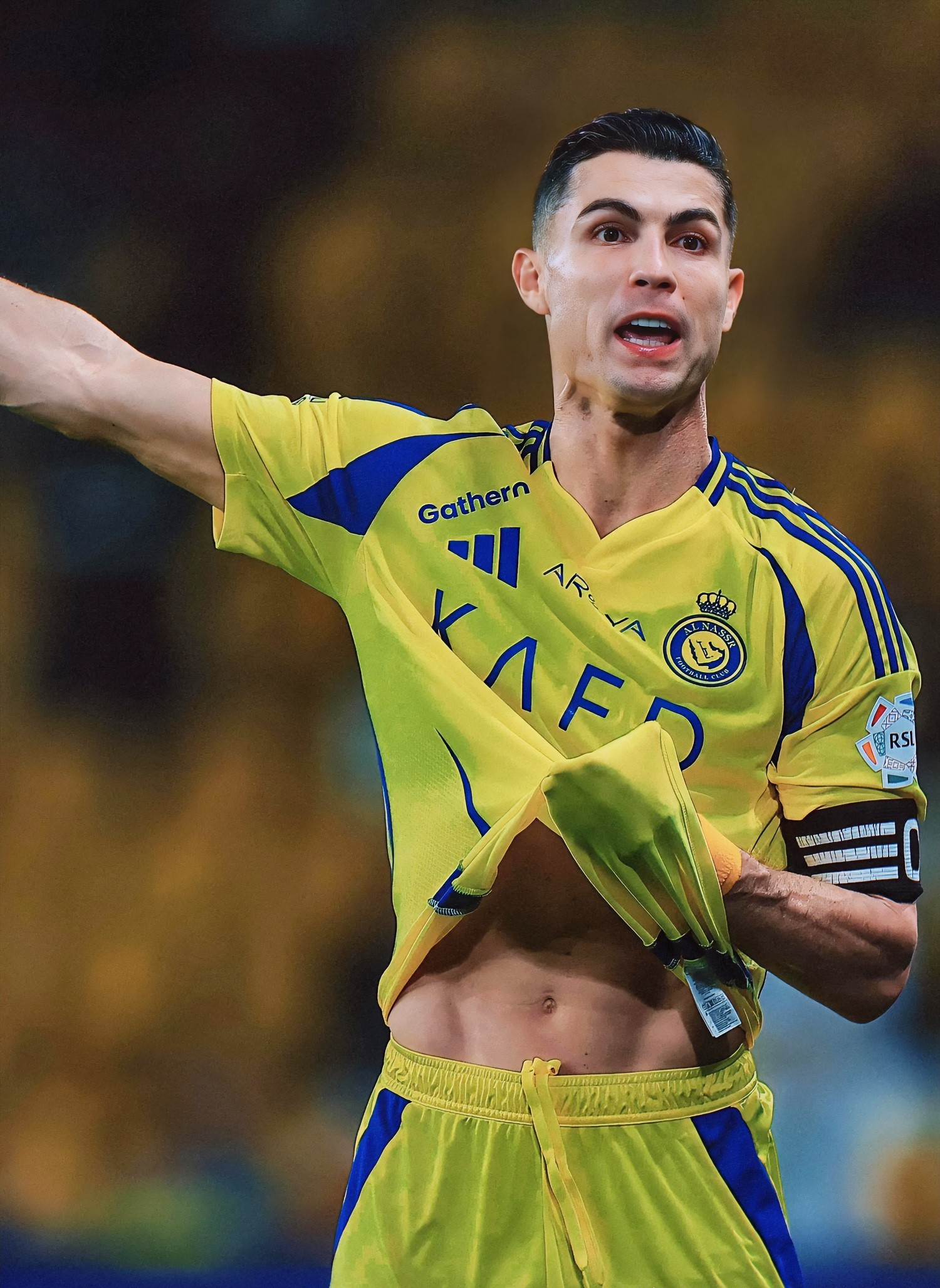 包含C罗以25球夺沙特联金靴蝉联金靴奖的词条